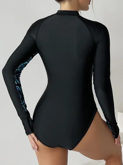 Tropical Surf One Piece Swimsuit - Image 6