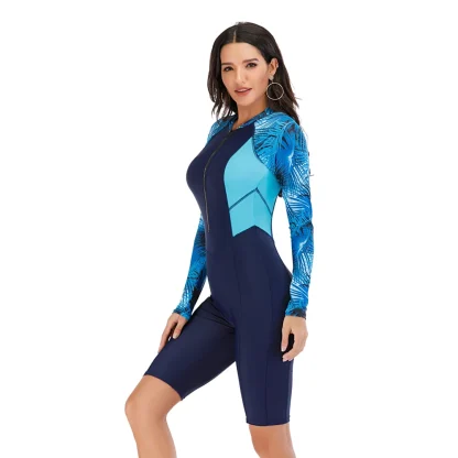 Wet Suit Shorts One Piece Swimsuit - Image 6