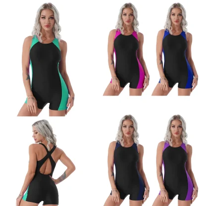 Sexy Sports One Piece Swimsuit - Image 6