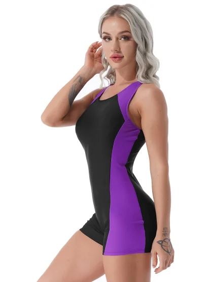 Sexy Sports One Piece Swimsuit - Image 4