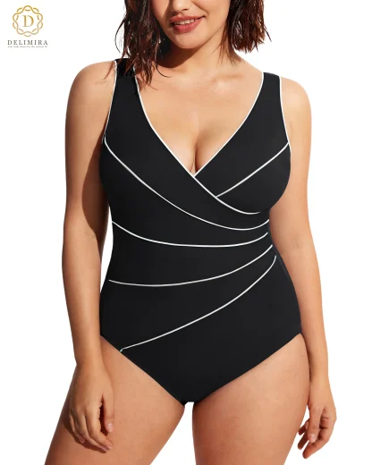 Slim Tummy Control One Piece Swimsuit