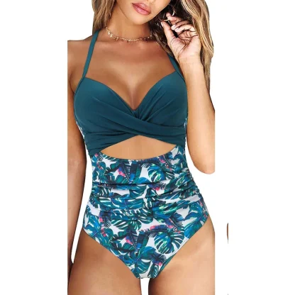 High-Waist Sexy One Piece Swimsuit - Image 3