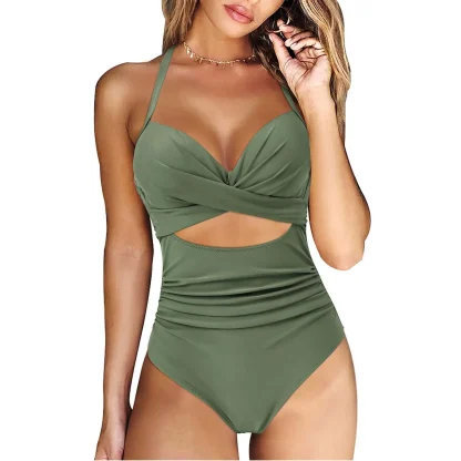 High-Waist Sexy One Piece Swimsuit