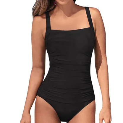 One Piece Swimsuit with Ruching - Image 6