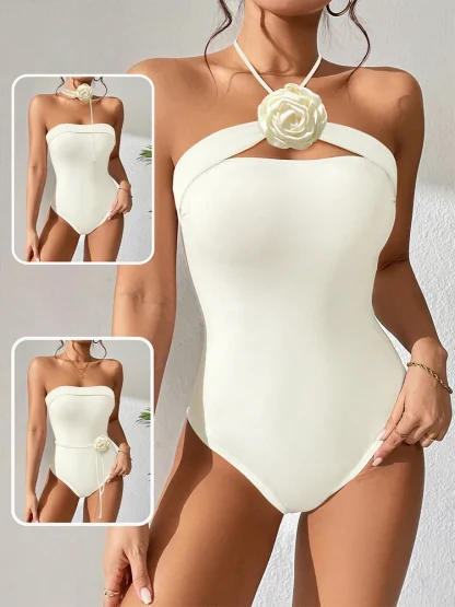 Chic Beachwear One Piece Swimsuit - Image 6