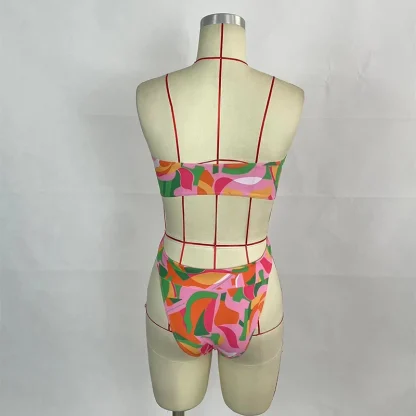Sexy Strapless One Piece Swimsuit - Image 6