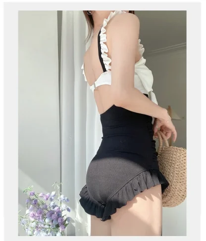 Sweet Bow One Piece Swimsuit - Image 5