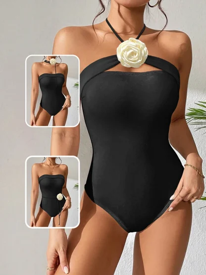 Sexy Tummy Control One Piece Swimsuit - Image 6