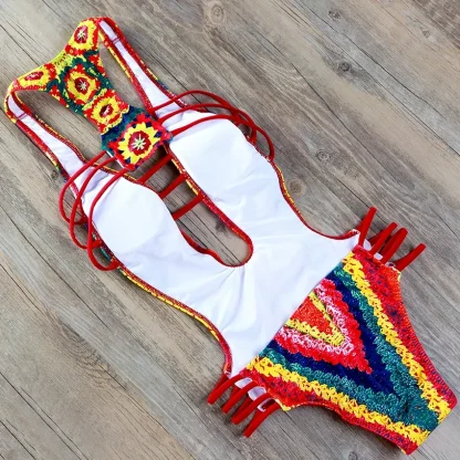 Trendy Trikini One Piece Swimsuit - Image 6