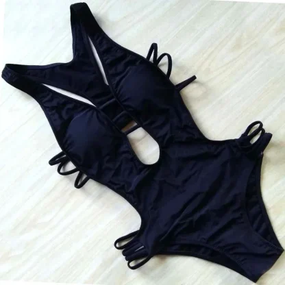 Trendy Trikini One Piece Swimsuit - Image 2
