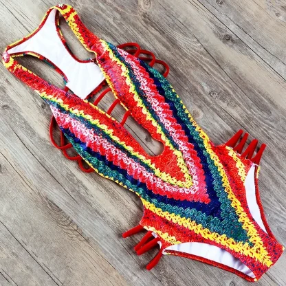 Trendy Trikini One Piece Swimsuit - Image 5