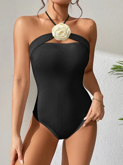 Sexy Tummy Control One Piece Swimsuit - Image 4