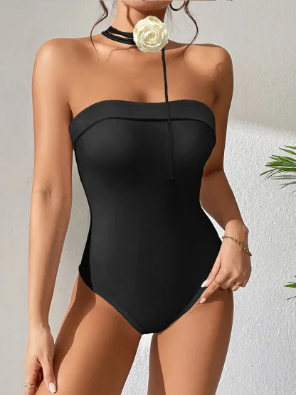 Sexy Tummy Control One Piece Swimsuit