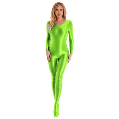 One Piece Swimsuit with Round Neck - Image 6