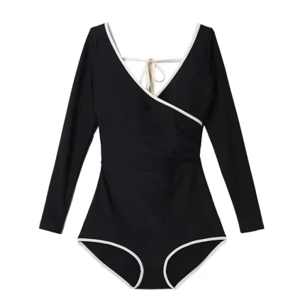 One Piece Swimsuit with Open Back - Image 6