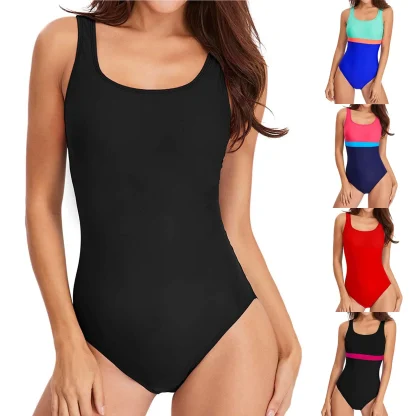 Summer Sports One Piece Swimsuit - Image 6