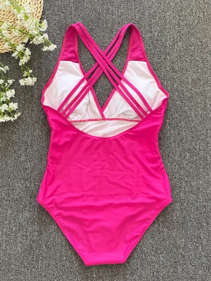 Push-Up Beach One Piece Swimsuit - Image 6