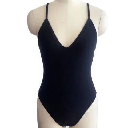 Sexy Padded One Piece Swimsuit - Image 2