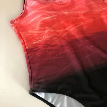 Sunset Gradient One Piece Swimsuit - Image 5