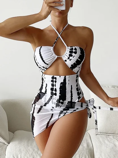Sexy Summer One Piece Swim Suit - Image 2