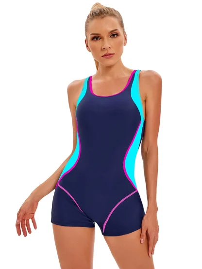 Surfing Style One Piece Swimsuit - Image 7