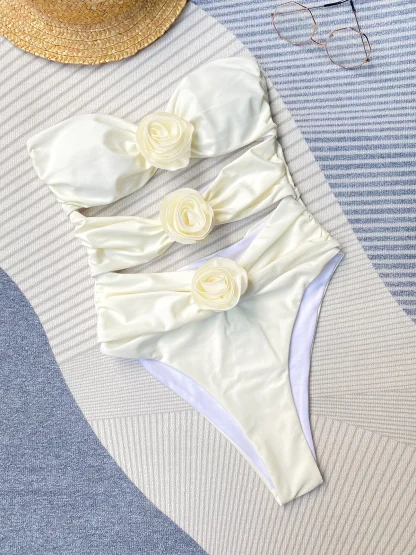 Beach Bathing One Piece Swimsuit - Image 7