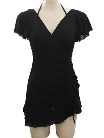 Summer Swimdress One Piece Swimsuit - Image 6