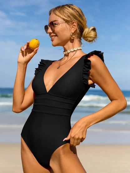 Backless Swimwear One Piece Swimsuit - Image 6